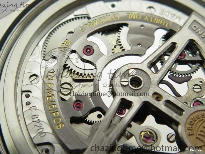 MIROTIME 0426 TimelessDesign Portuguese IW358304 ZF 1:1 Best Edition SS Blue Dial on Leather Strap A 7078